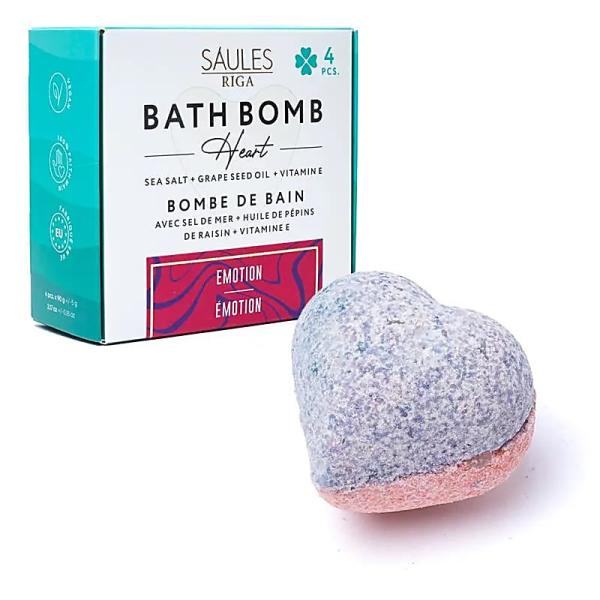 Bath Bomb - Herz Emotion 4St