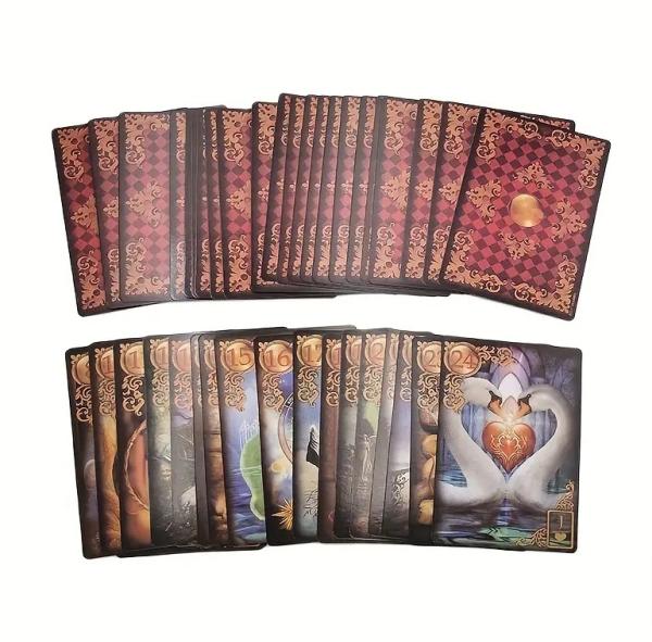 Leonardo Orakel - Tarot karten - Gilded Reverie Lenormand - Limitierte Auflage