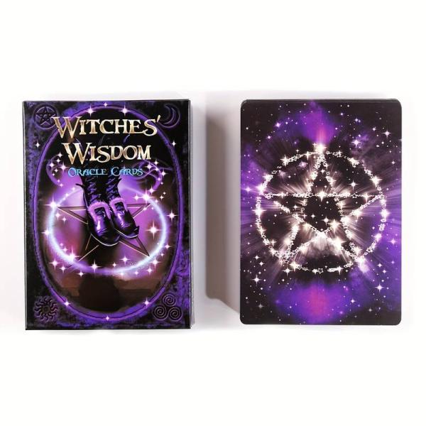 Hexen Tarot/Orakelkarten-Set - 48 Karten - "Finde deine innere Magie"